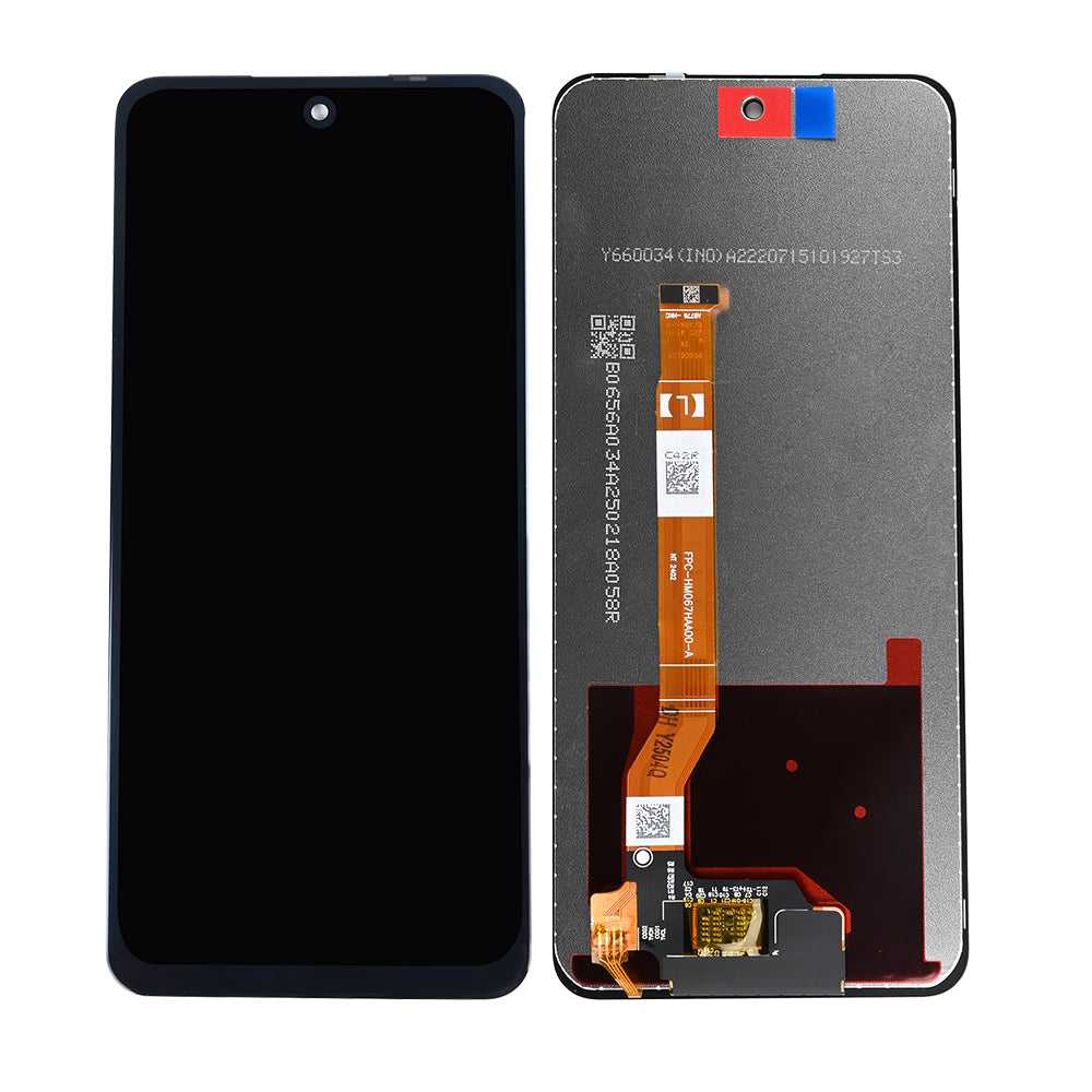 Oppo A3 5G Display And Digitizer Without Frame Black OEM
