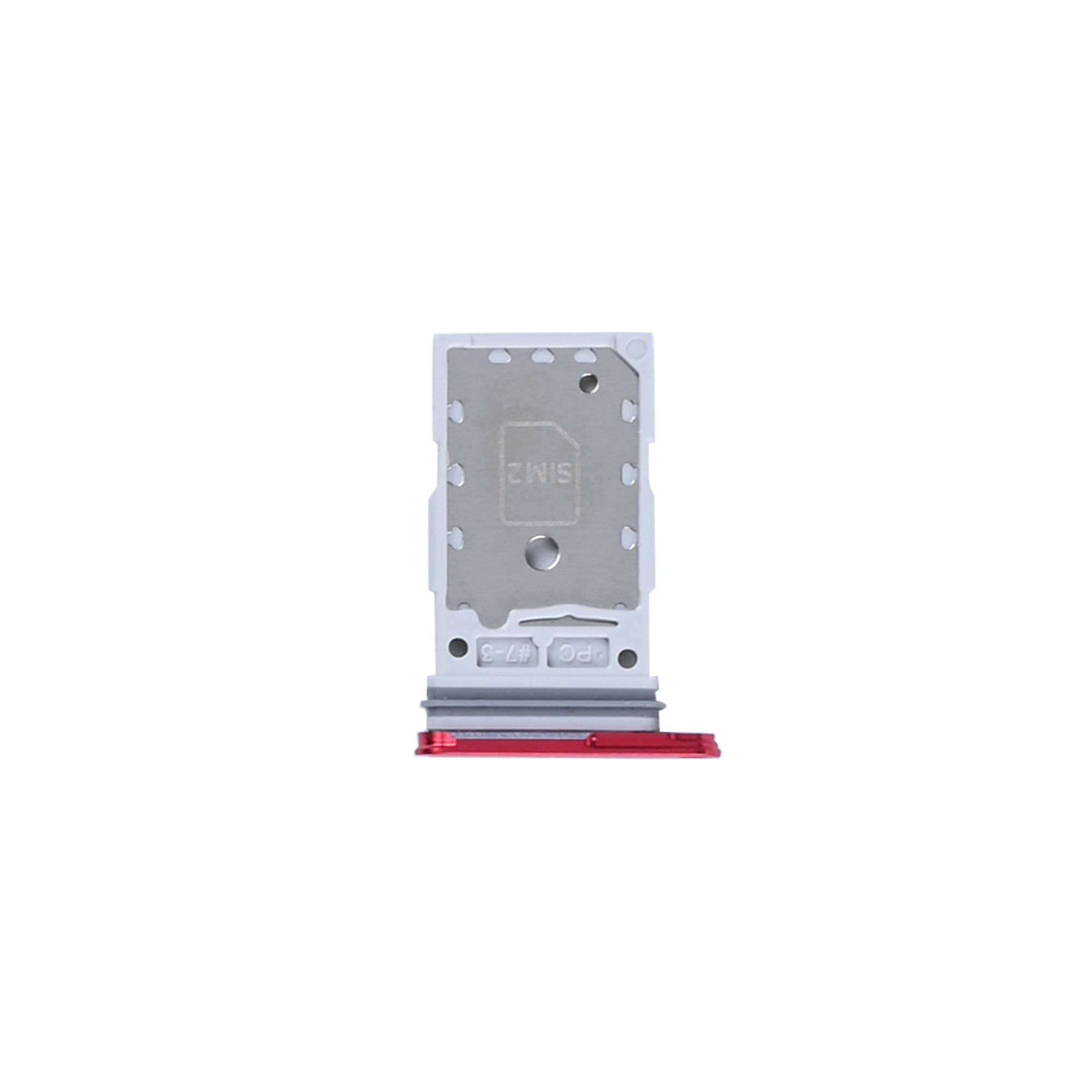 Samsung Galaxy S25 S931B, S25 Plus S936B Sim Card Holder Coral Red OEM