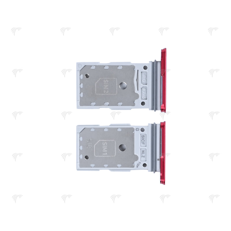 Samsung Galaxy S25 S931B, S25 Plus S936B Sim Card Holder Coral Red OEM