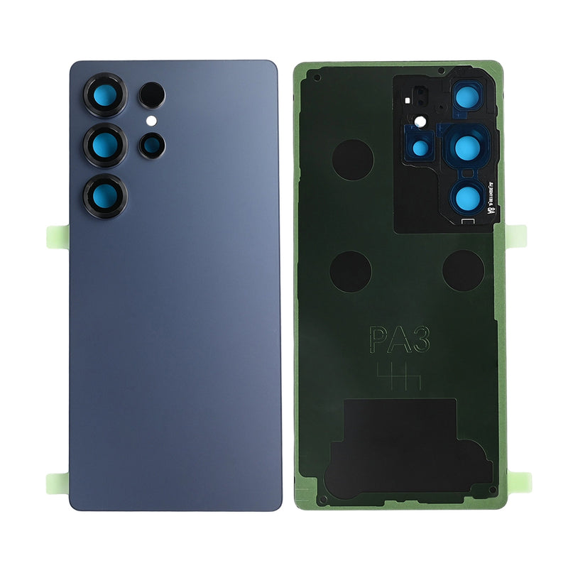 Samsung Galaxy S25 Ultra S938B Back Cover Titanium Silver Blue With Lens OEM