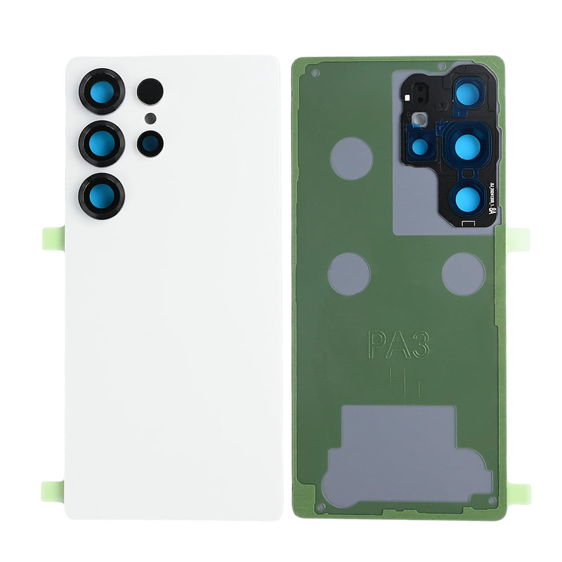 Samsung Galaxy S25 Ultra S938B Back Cover Titanium White Silver With Lens OEM