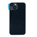 For Apple iPhone 14 Back Glass With NFC, Enlarged Camera Frame Midnight Compatible