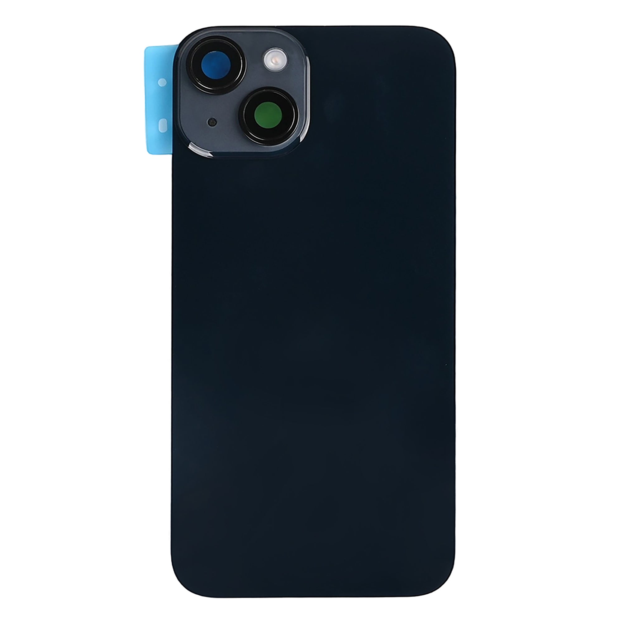 For Apple iPhone 14 Back Glass With NFC, Enlarged Camera Frame Midnight Compatible