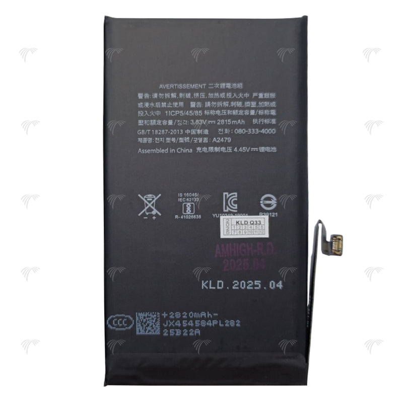 For iPhone 12, 12 Pro Run Diagnostics Battery OEM