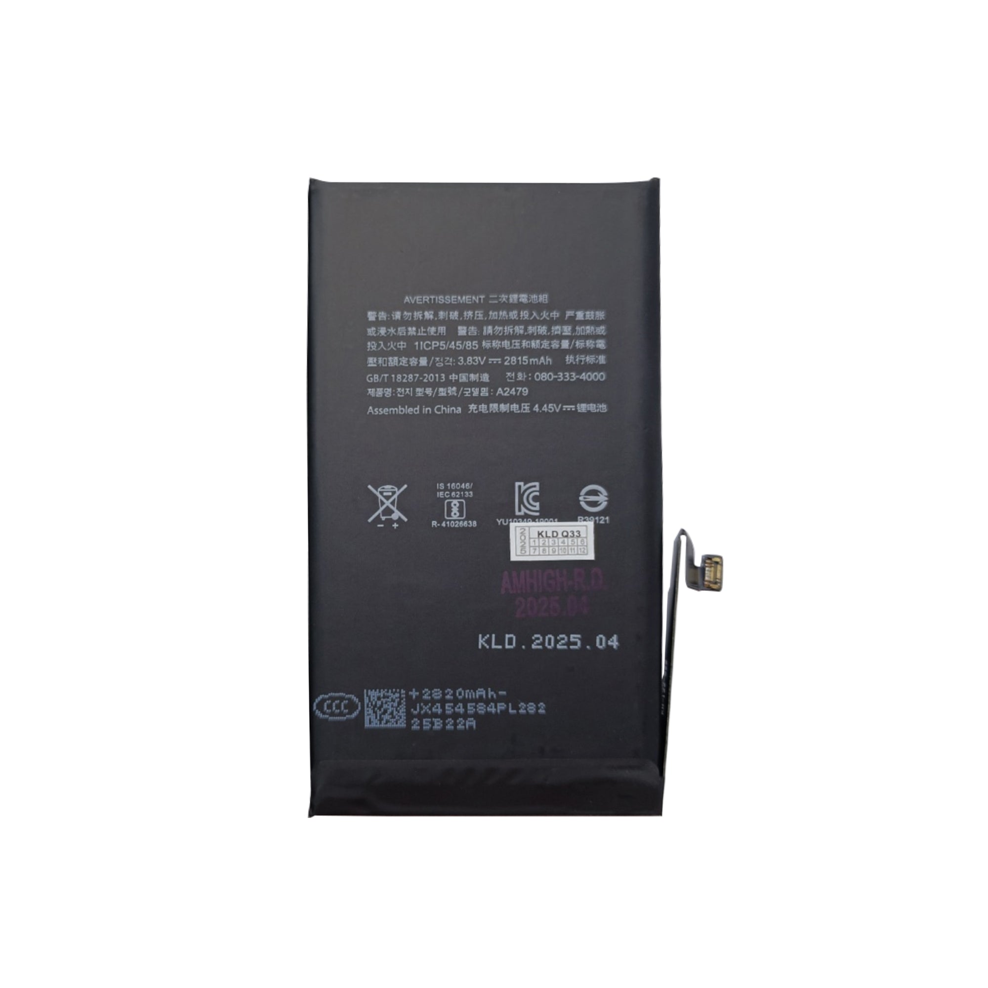 For Apple iPhone 12, 12 Pro Run Diagnostics Battery OEM