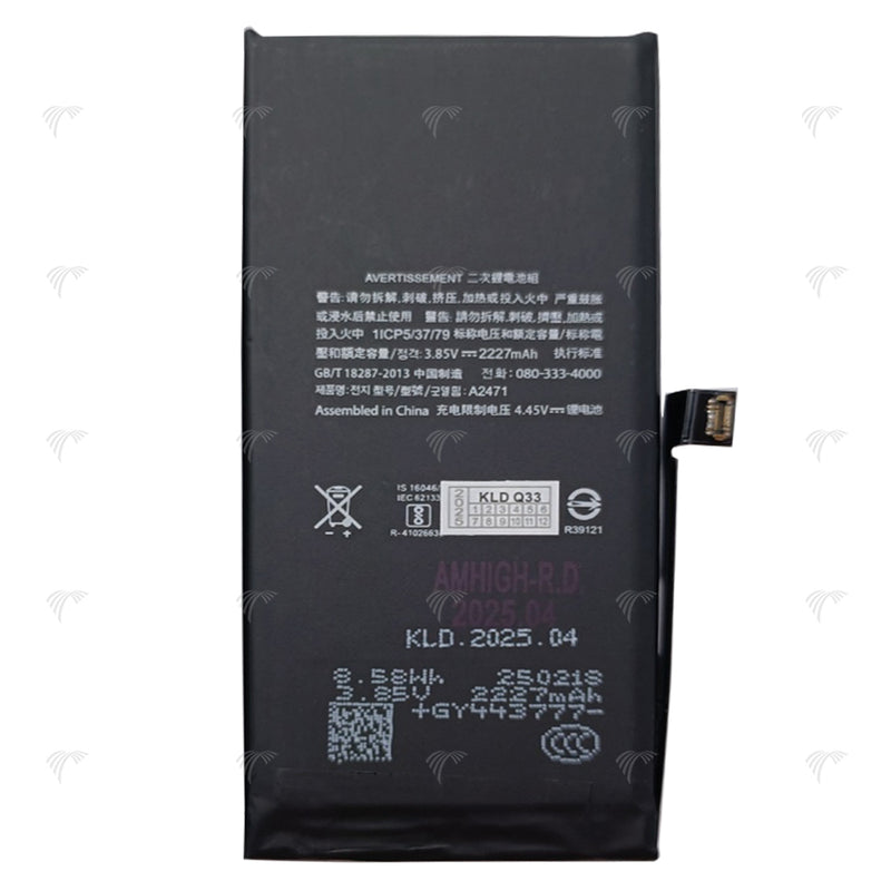For iPhone 12 Mini Run Diagnostics Battery OEM