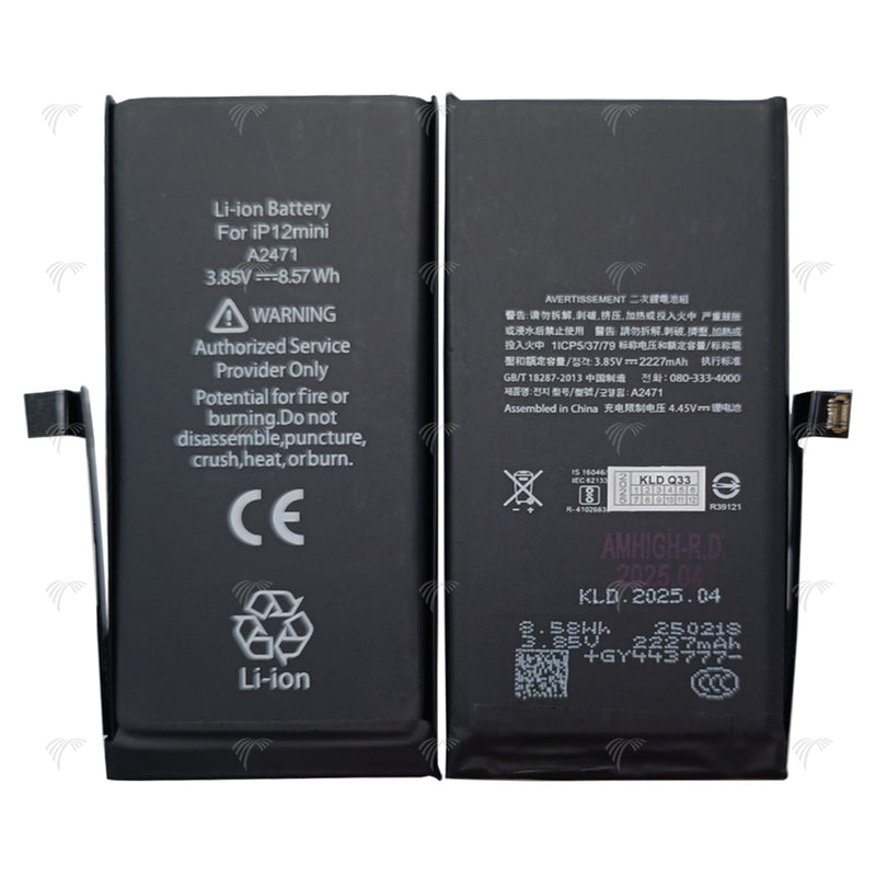 For iPhone 12 Mini Run Diagnostics Battery OEM