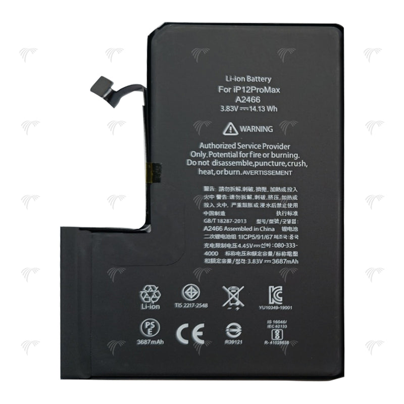 For iPhone 12 Pro Max Run Diagnostics Battery OEM