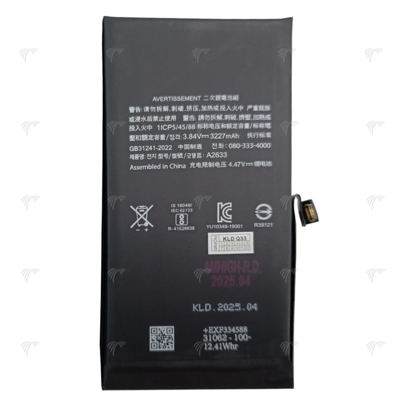 For iPhone 13 Run Diagnostics Battery OEM