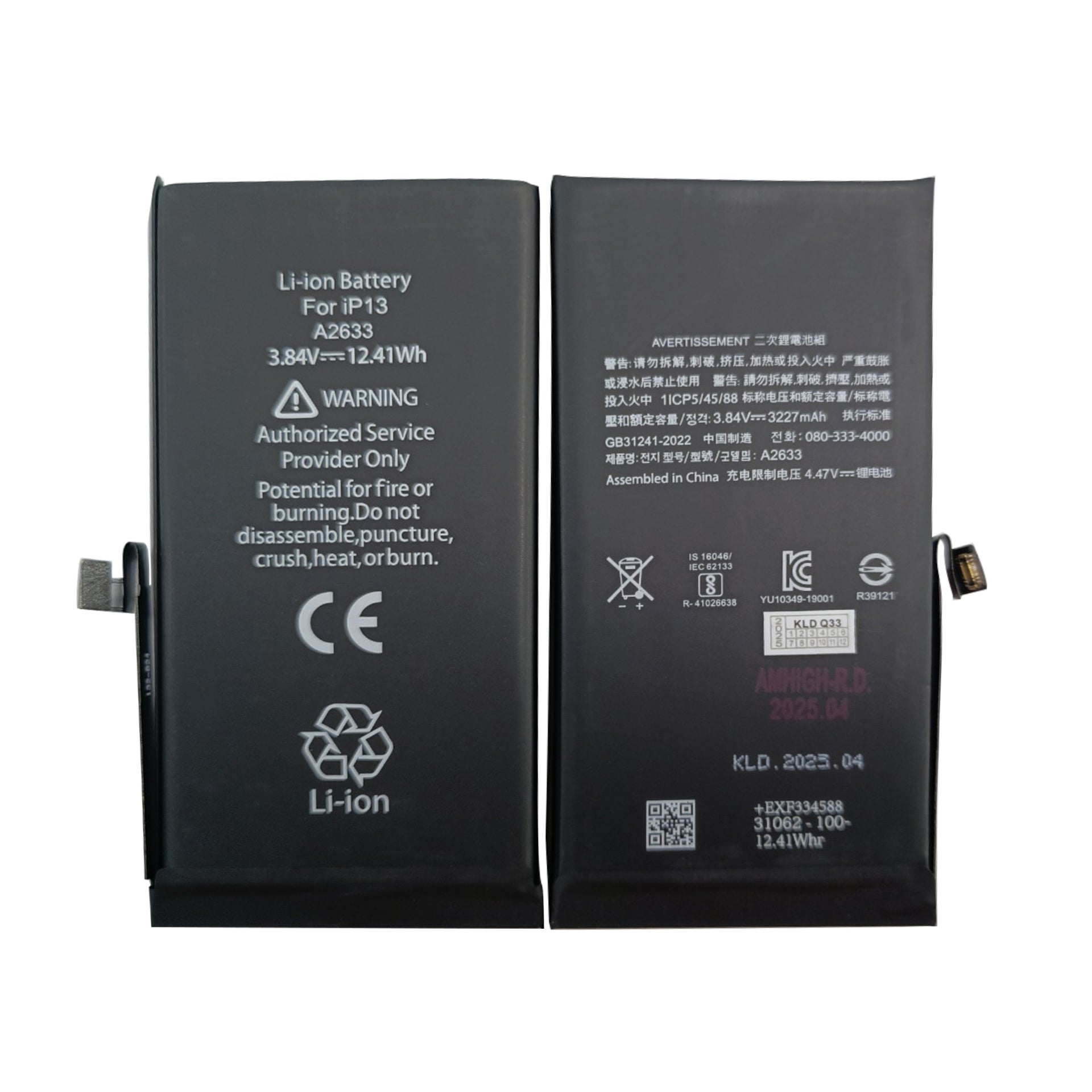 For Apple iPhone 13 Battery Run Diagnostics Battery OEM