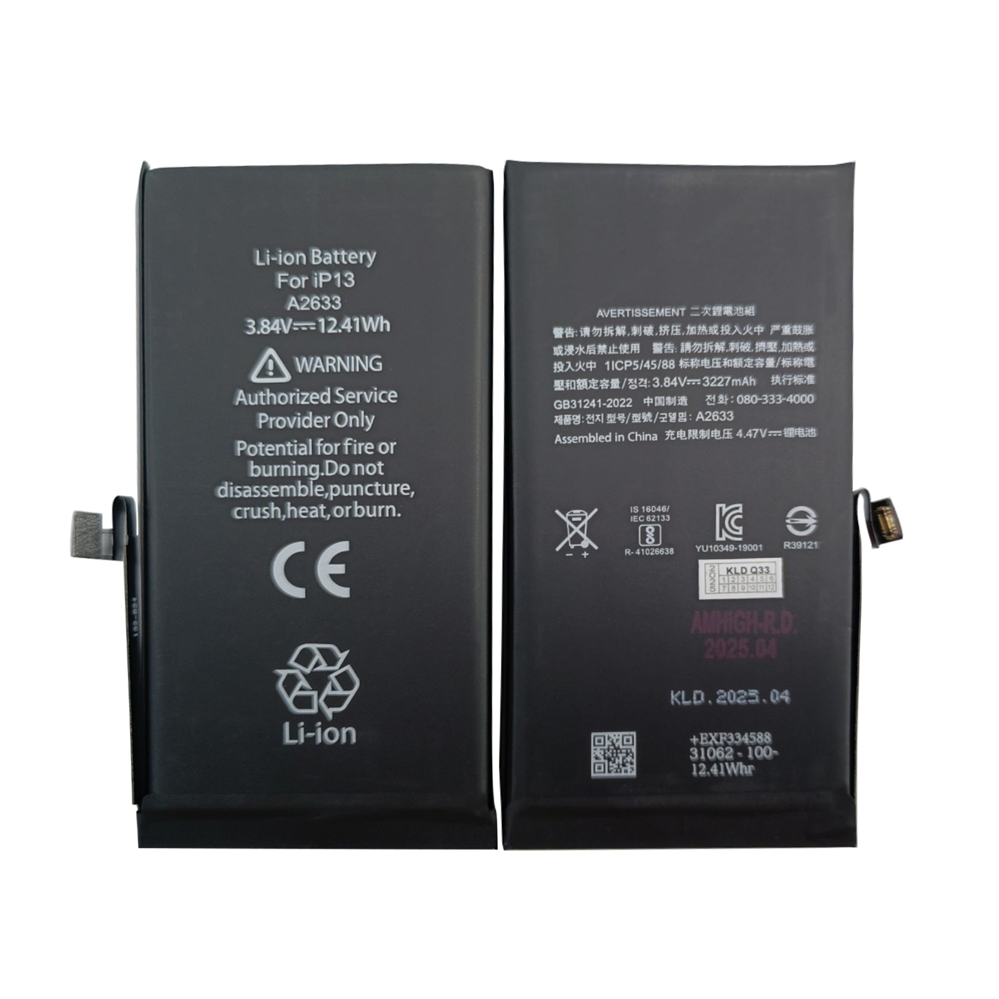 For Apple iPhone 13 Battery Run Diagnostics Battery OEM