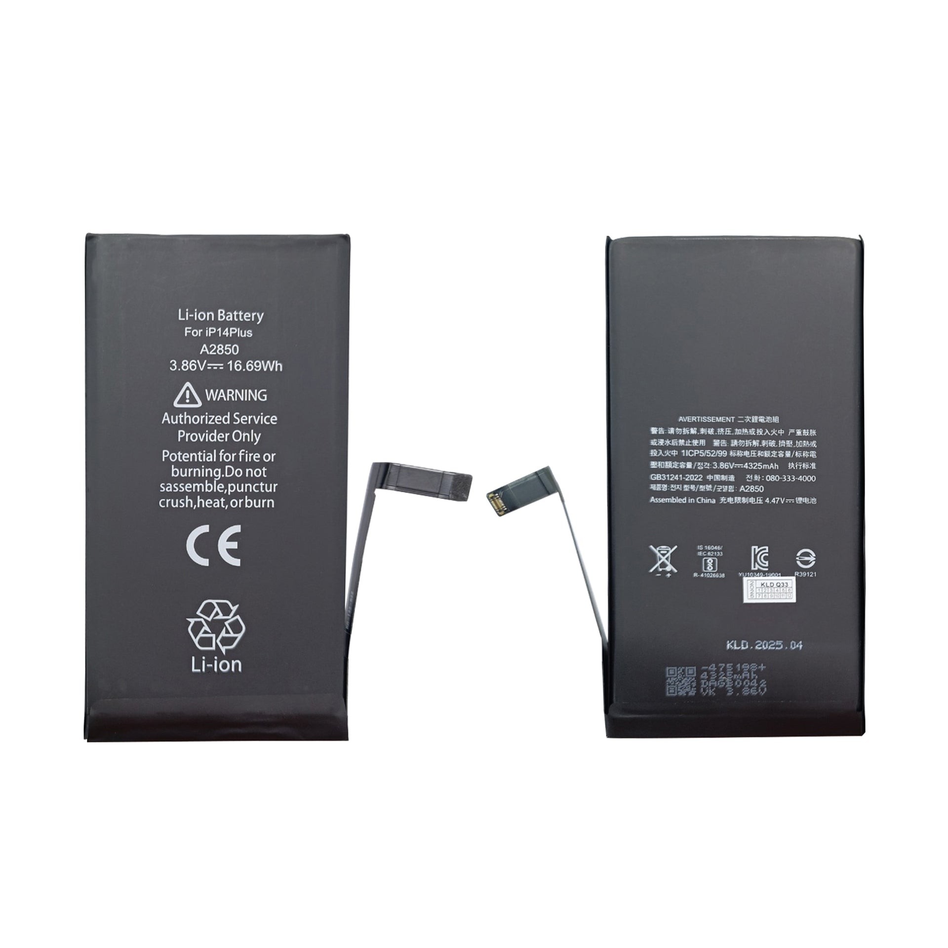 For Apple iPhone 14 Plus Run Diagnostics Battery OEM