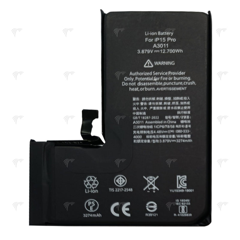 For iPhone 15 Pro Run Diagnostics Battery OEM