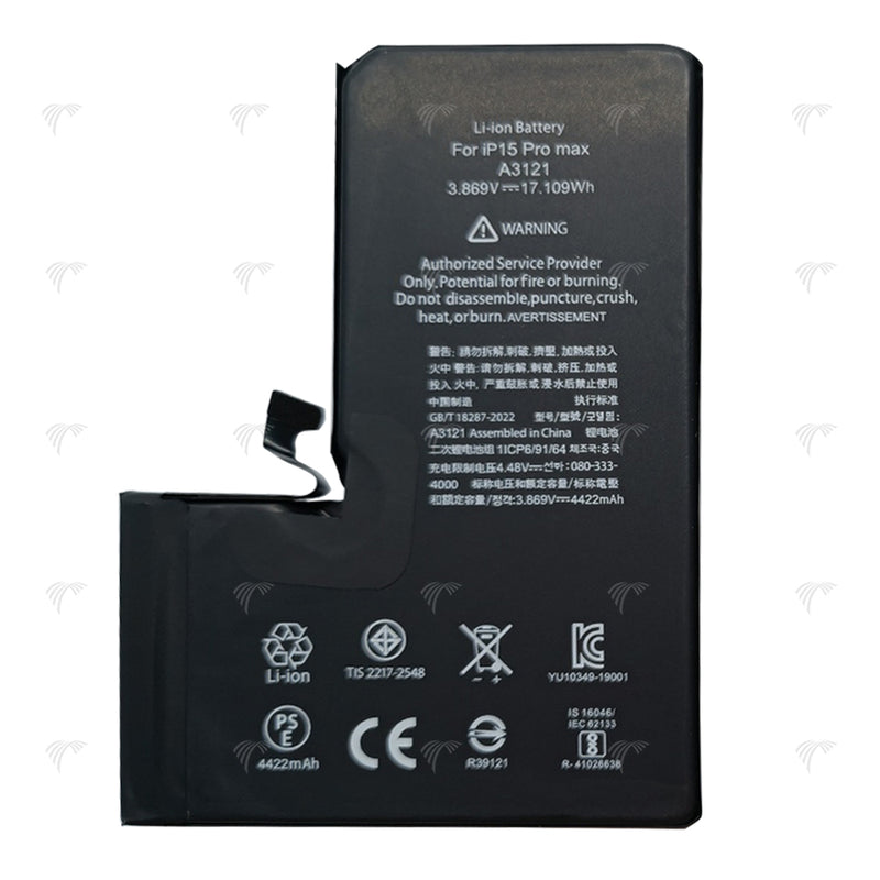 For iPhone 15 Pro Max Run Diagnostics Battery OEM