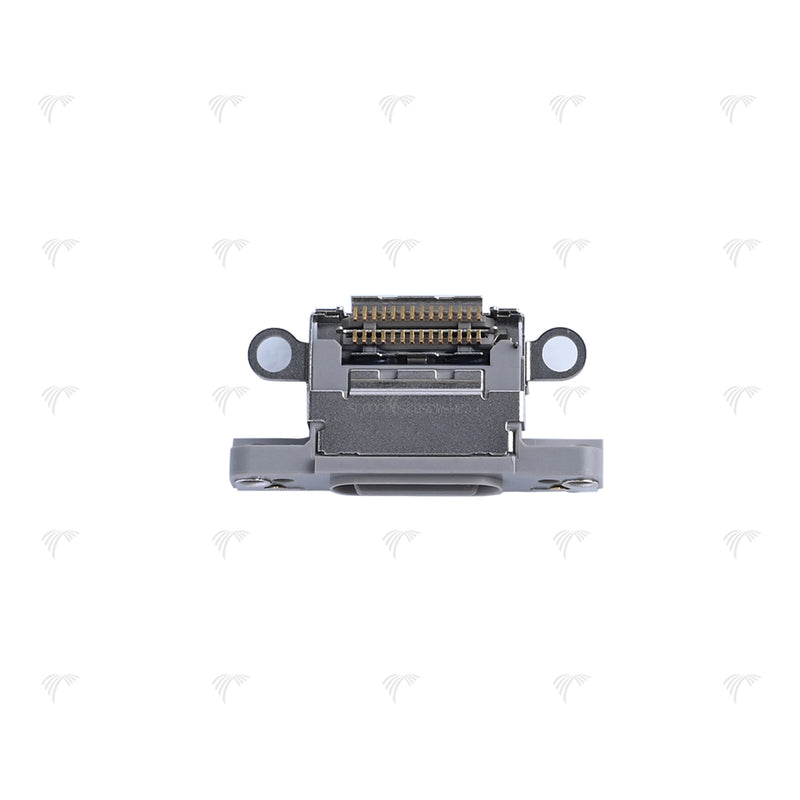 For iPhone 16 Pro, 16 Pro Max System Charging Port White Titanium (10-Pack)