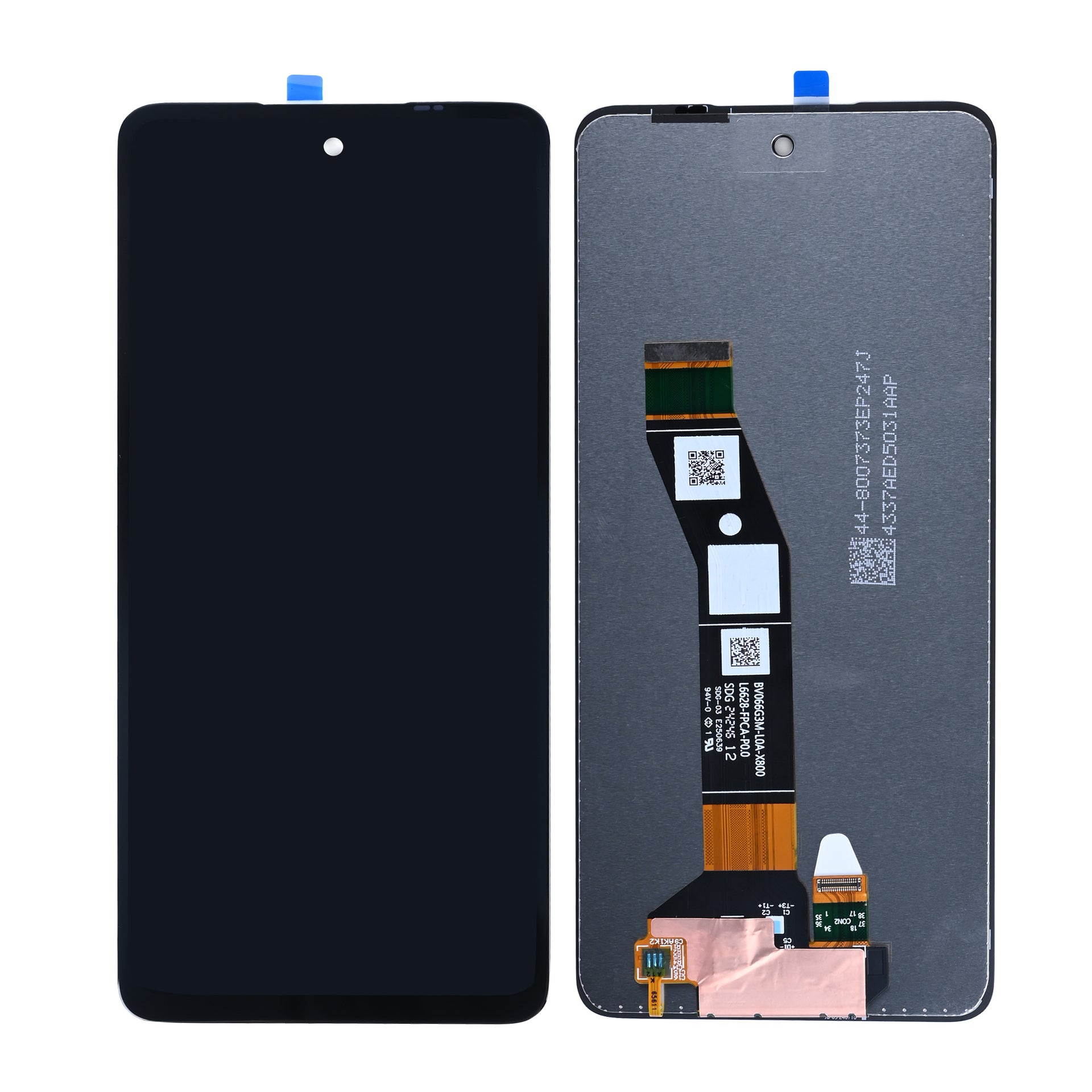 Motorola Moto E14, G04, G04s, G24, G24 Power Display And Digitizer Without Frame Black OEM