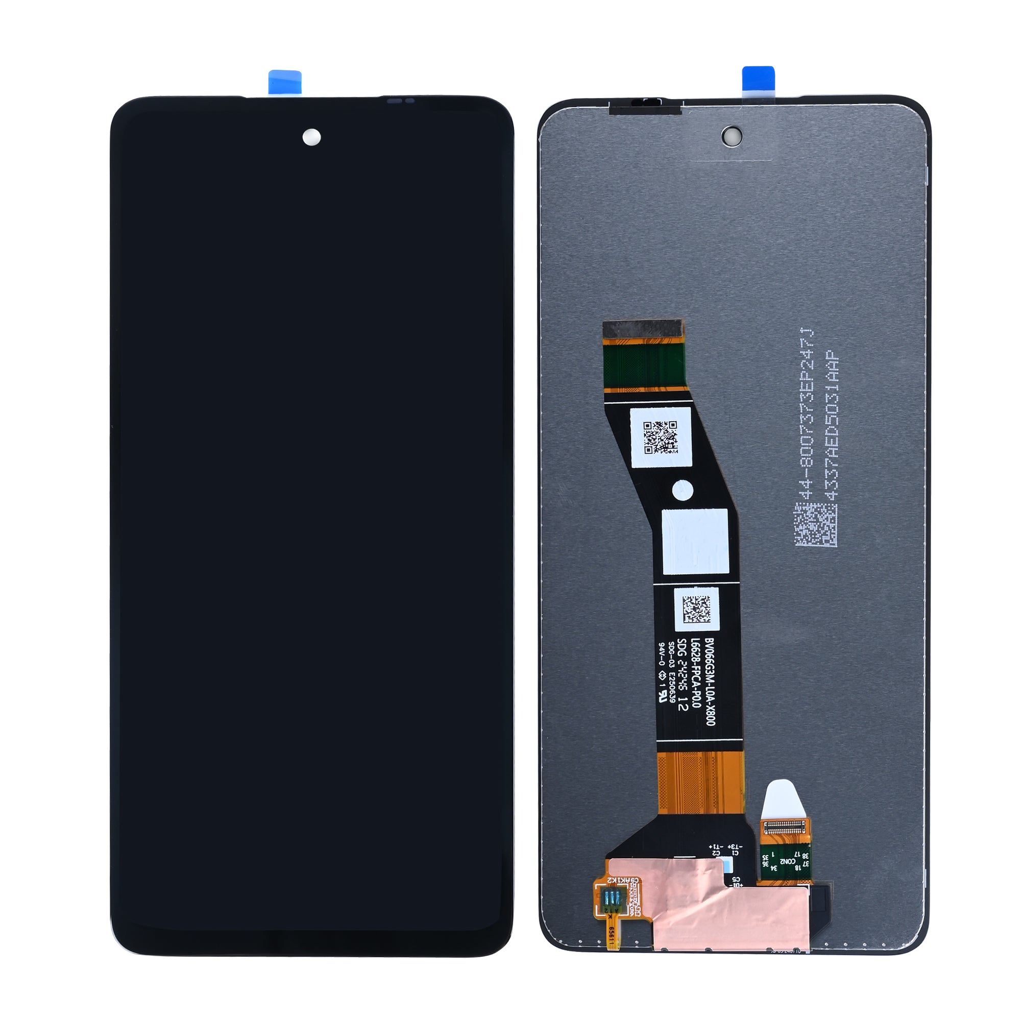 Motorola Moto E14, G04, G04s, G24, G24 Power Display And Digitizer Without Frame Black OEM