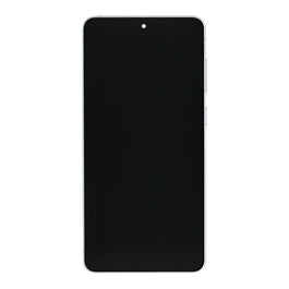 Samsung Galaxy S25 Edge S937B Display And Digitizer With Frame Titanium Silver Service Pack