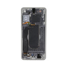 Samsung Galaxy S25 Edge S937B Display And Digitizer With Frame Titanium Silver Service Pack