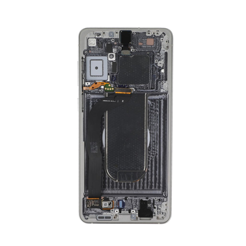 Samsung Galaxy S25 Edge S937B Display And Digitizer With Frame Titanium Silver Service Pack