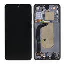 Samsung Galaxy S25 Edge S937B Display And Digitizer With Frame Titanium Jetblack Service Pack