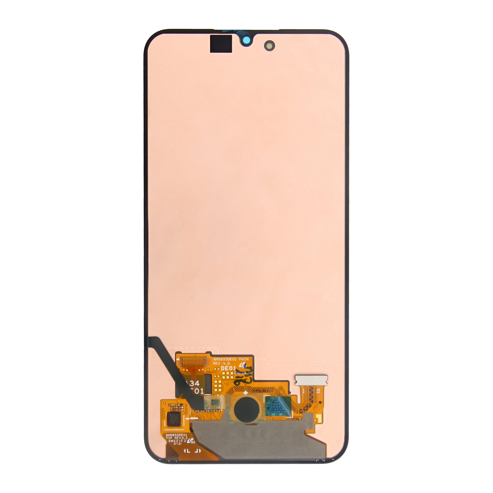 Samsung Galaxy A34 A346B Display And Digitizer Without Frame Black Service Pack