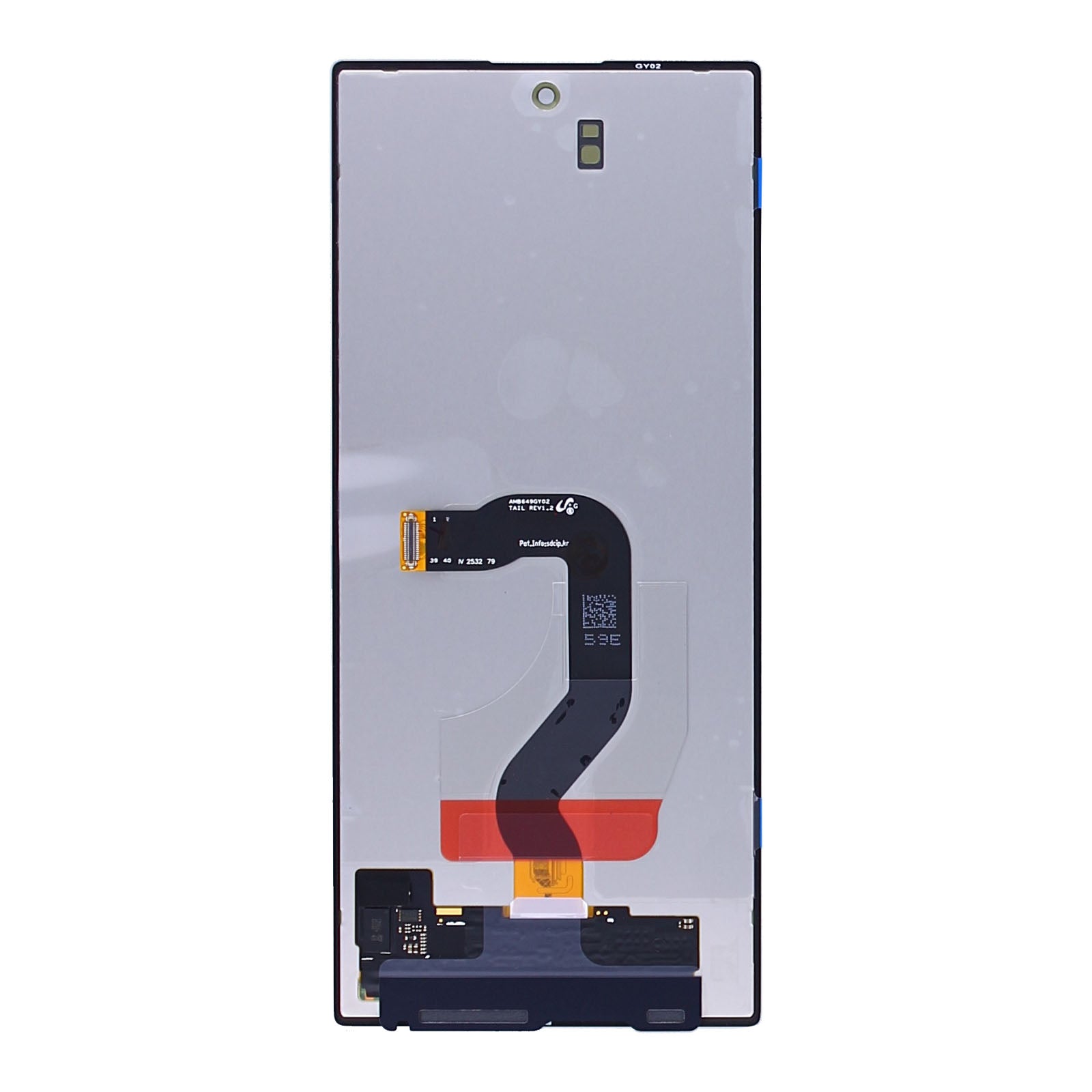 Samsung Galaxy Z Fold7 F966B Sub Display And Digitizer Black Service Pack