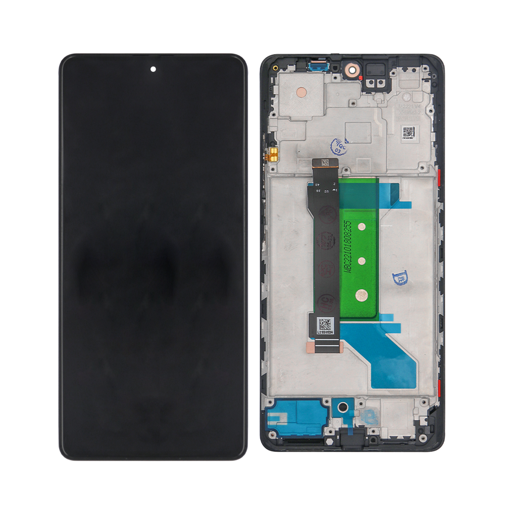 Xiaomi Redmi Note 12 Pro Plus 5G Display And Digitizer With Frame Obsidian Black OEM