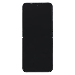 Samsung Galaxy Z Flip4 5G F721B Main Display And Digitizer With Frame Black Service Pack