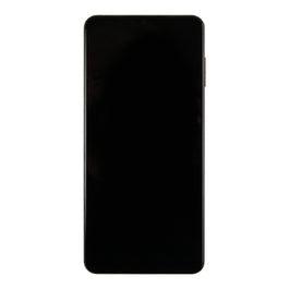 Samsung Galaxy A13 5G A136B Display And Digitizer With Frame Black Service Pack