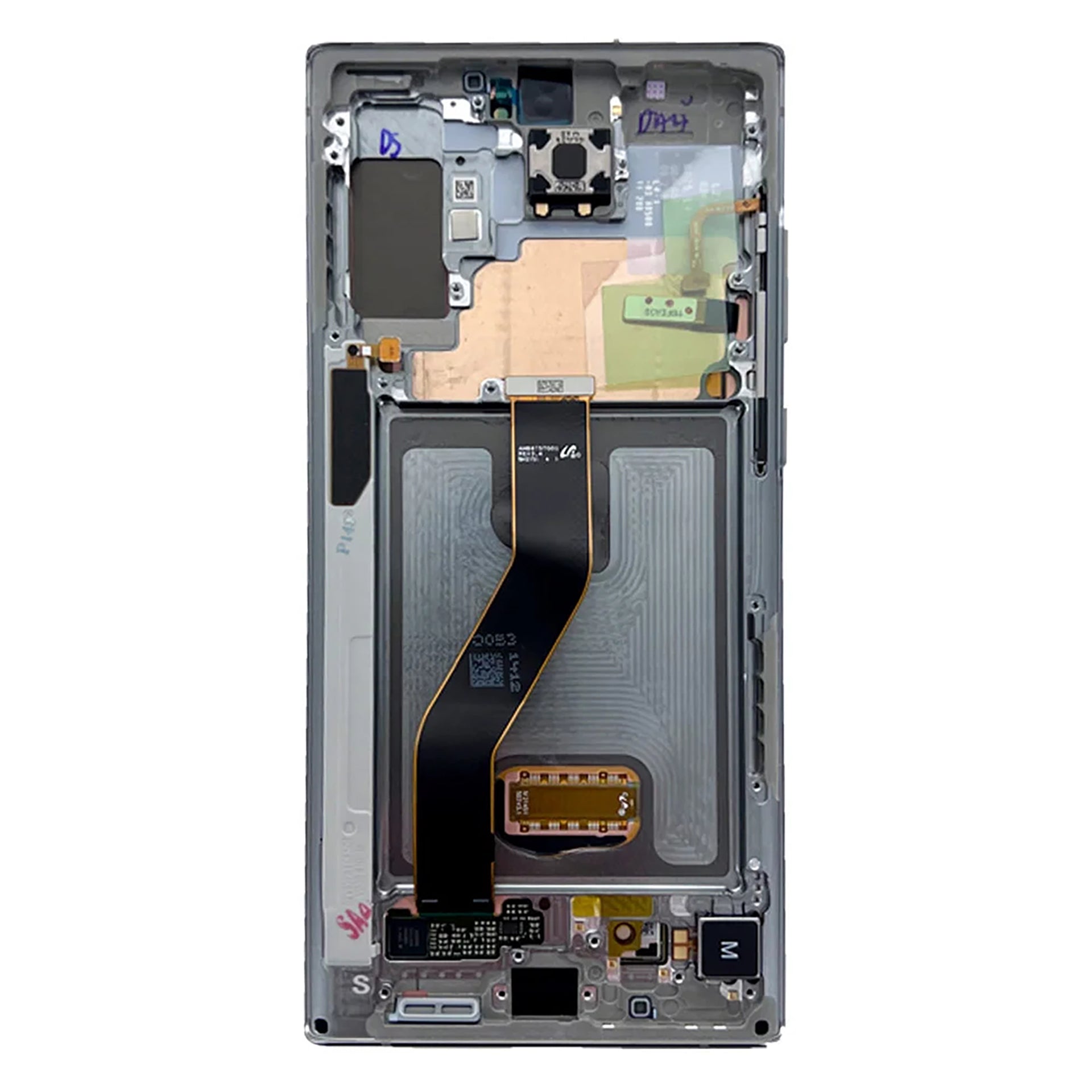 Samsung Galaxy Note 10 Plus N975F Display And Digitizer With Frame Aura Glow Service Pack