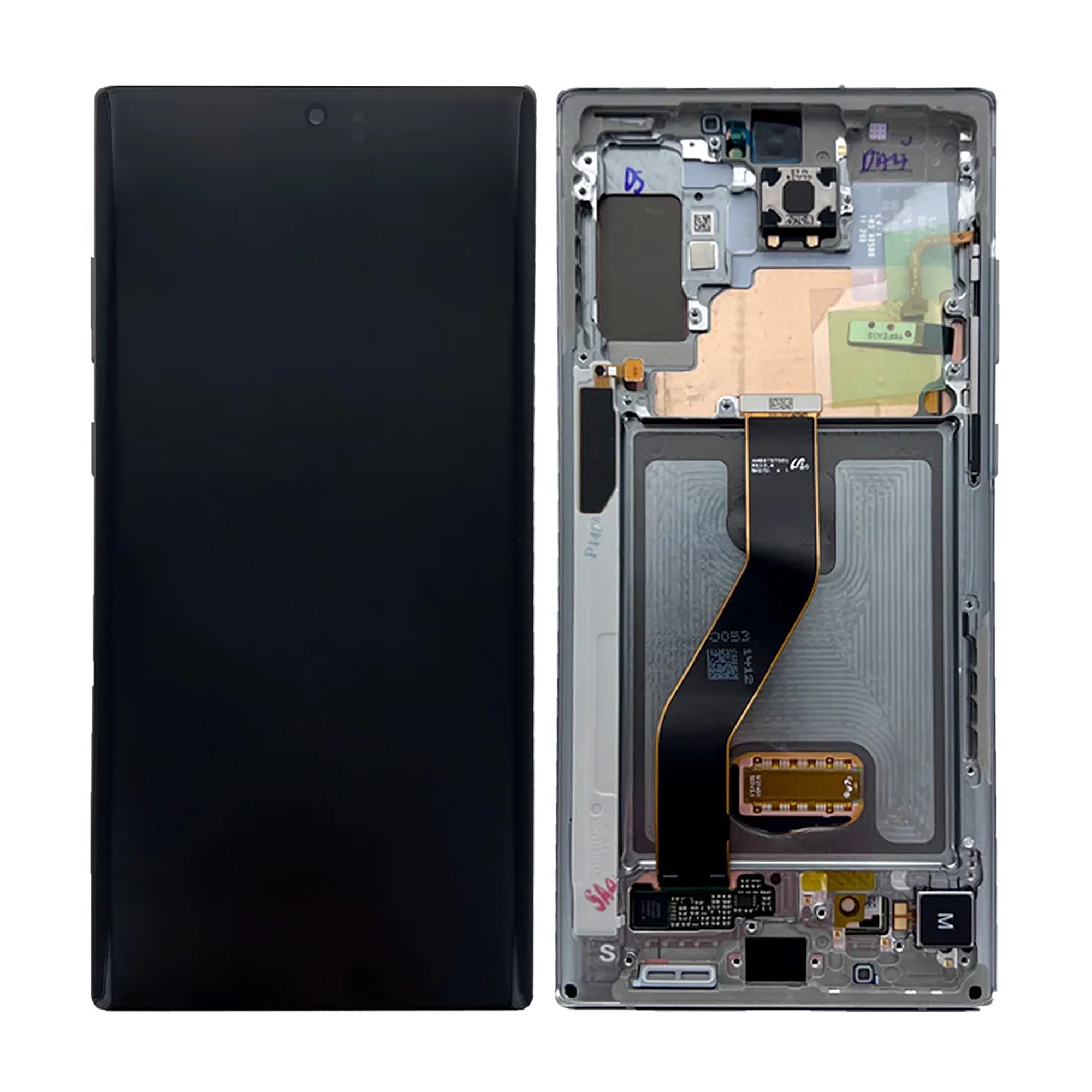 Samsung Galaxy Note 10 Plus N975F Display And Digitizer With Frame Aura Glow Service Pack
