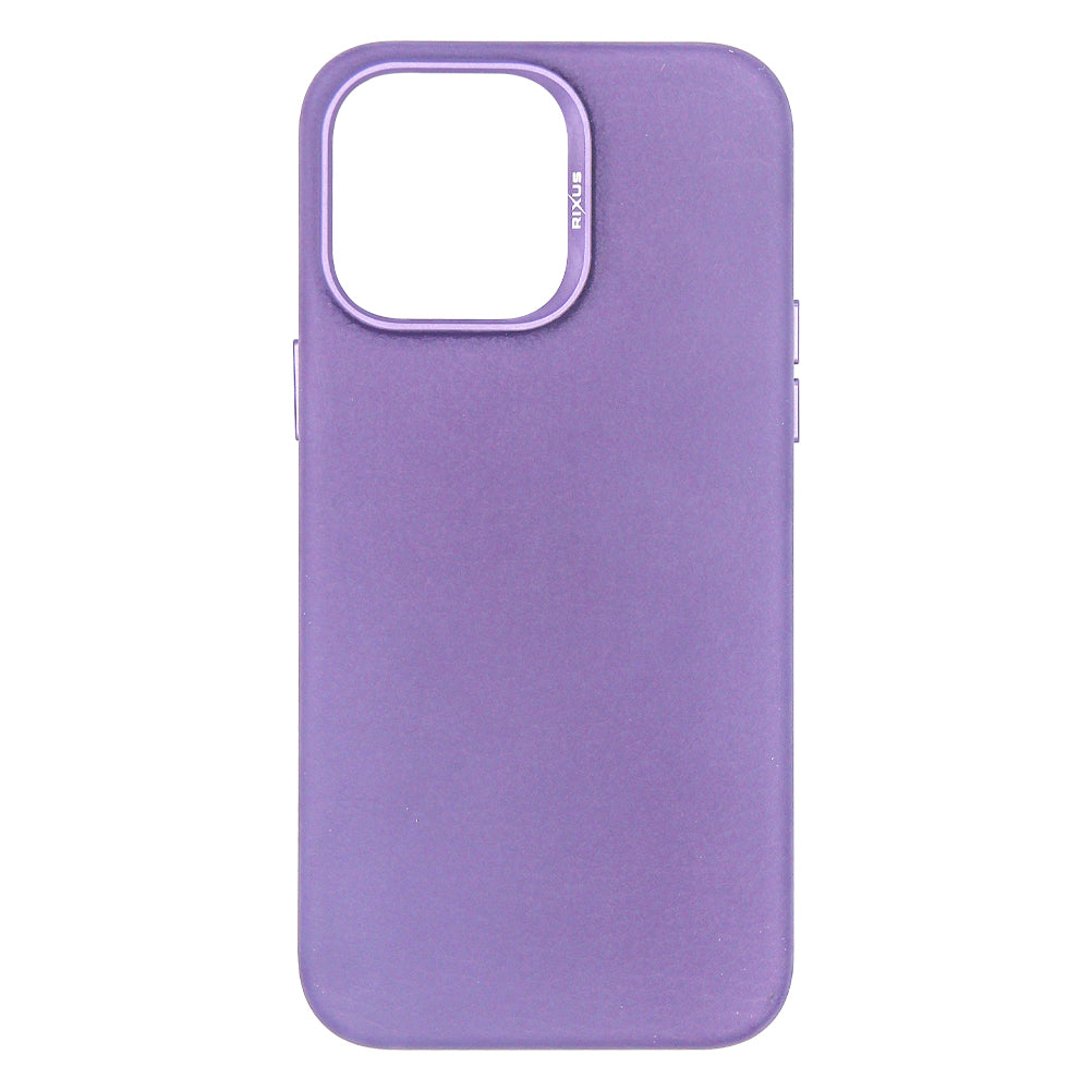 Rixus Classic 02 Case With MagSafe Compatible For Apple iPhone 14 Pro Max Purple