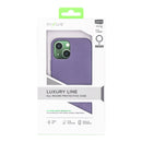 Rixus Classic 02 Case With MagSafe Compatible For Apple iPhone 12 Mini Purple