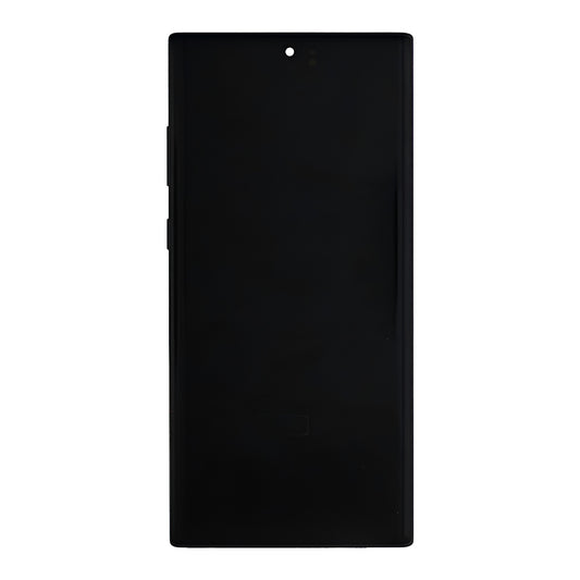 Samsung Galaxy Note 10 Plus N975F Display And Digitizer With Frame Aura Black Service Pack