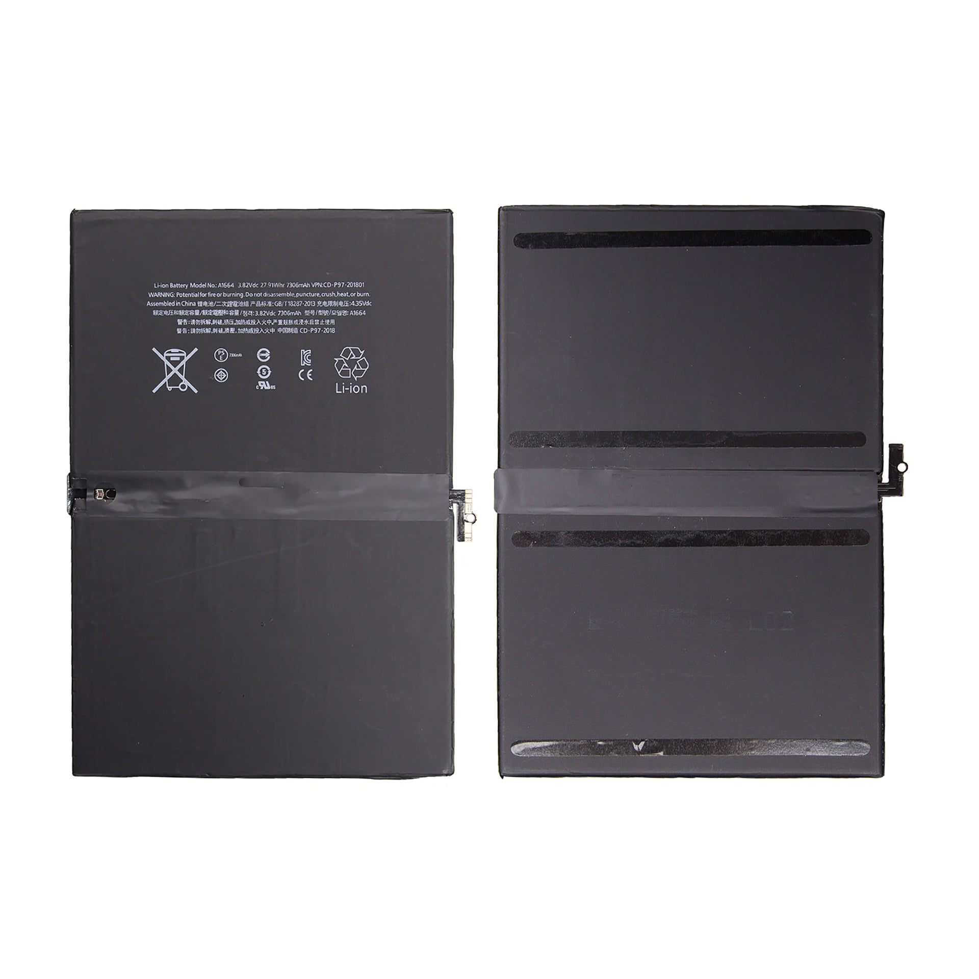 For Apple iPad Pro 9.7 inch (2016) Battery A1664 OEM