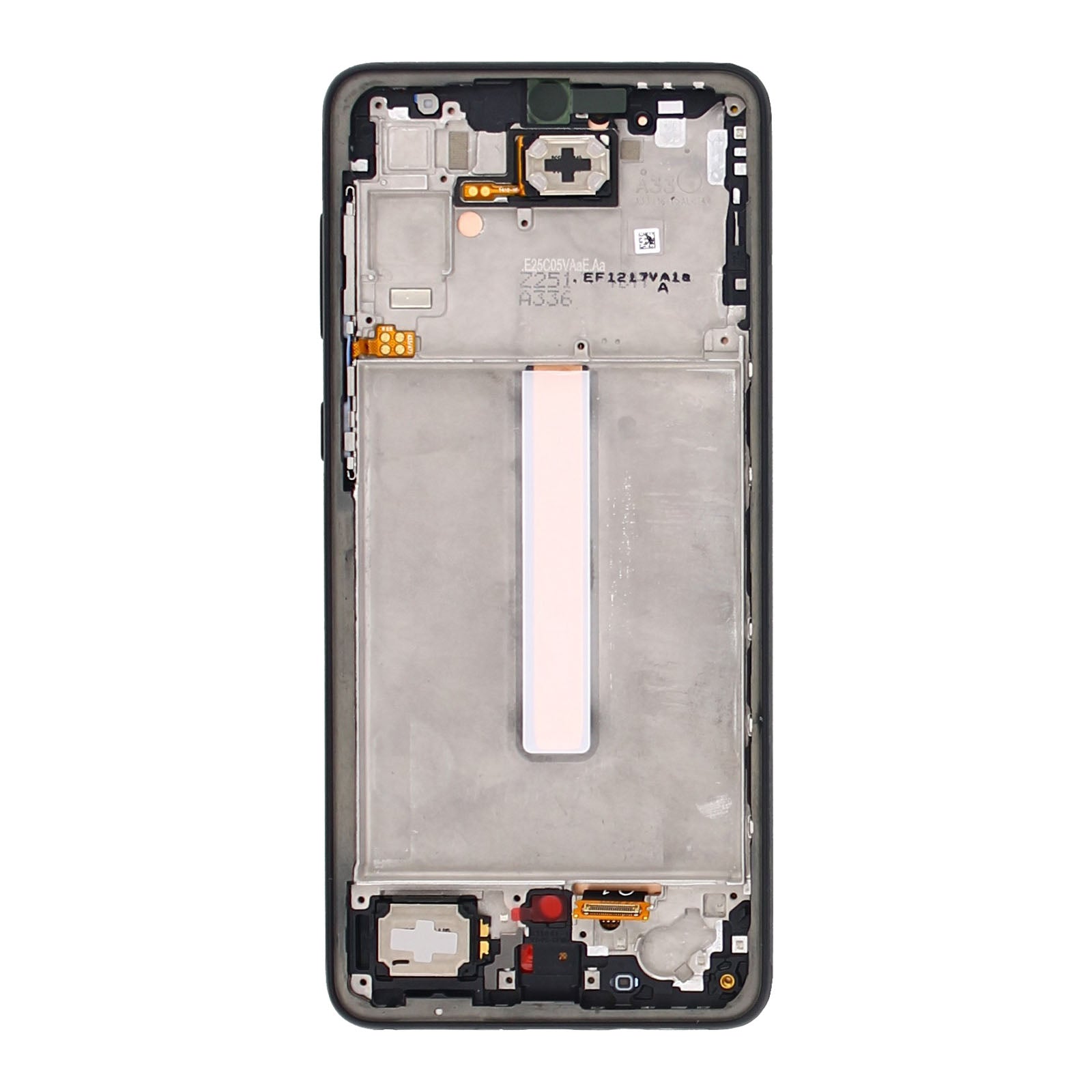 Samsung Galaxy A33 5G A336B Display And Digitizer With Frame Black Service Pack