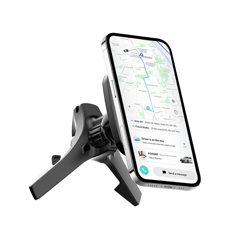 Rixus RXHM18 Magnetic Car Air Vent Phone Holder For Mercedes Black