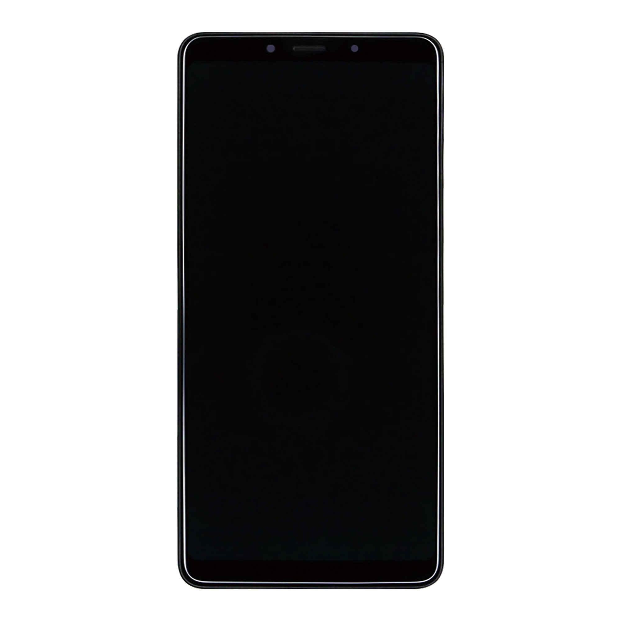 Samsung Galaxy A9, A9s A920F (2018) Display And Digitizer With Frame Black Service Pack