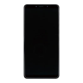 Samsung Galaxy A9, A9s A920F (2018) Display And Digitizer With Frame Black Service Pack