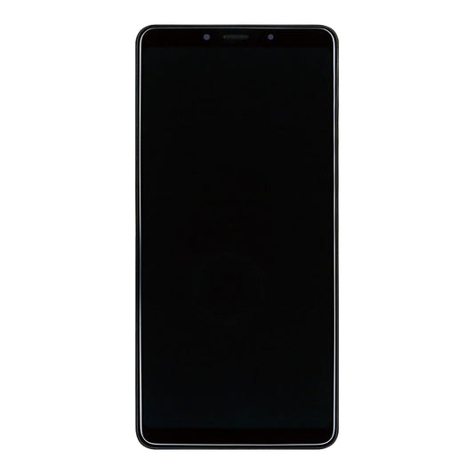 Samsung Galaxy A9, A9s A920F (2018) Display And Digitizer With Frame Black Service Pack
