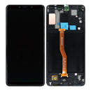 Samsung Galaxy A9/A9s A920F (2018) Display And Digitizer With Frame Black Service Pack