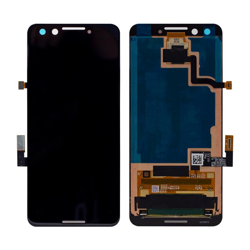 Google Pixel 3 Display And Digitizer Without Frame Black SOFT-OLED