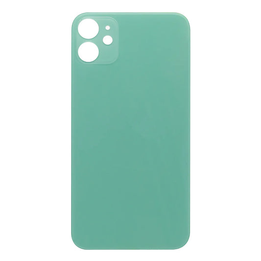 For Apple iPhone 11 Back Glass, Enlarged Camera Frame Green Compatible