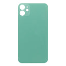 For Apple iPhone 11 Back Glass, Enlarged Camera Frame Green Compatible