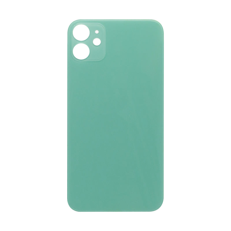 For iPhone 11 Extra Glass Green (Enlarged camera frame)