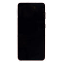 Samsung Galaxy S21 5G G991B Display And Digitizer With Frame Phantom Pink Service Pack