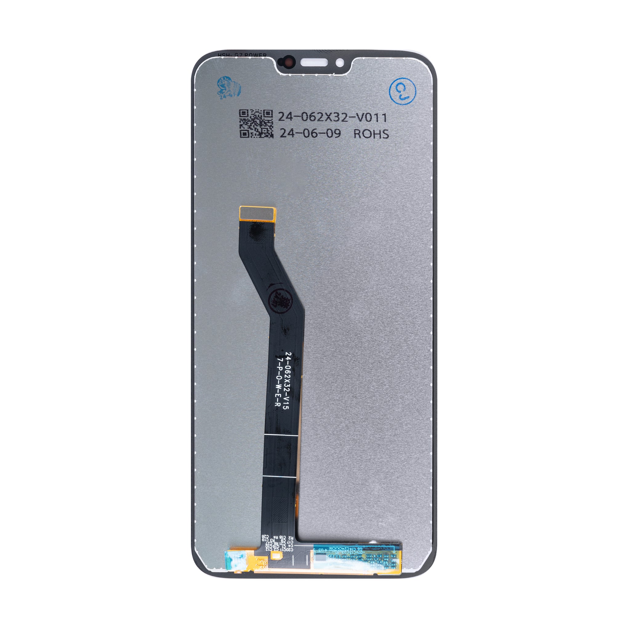 Motorola Moto G7 Power Display And Digitizer Without Frame Black OEM
