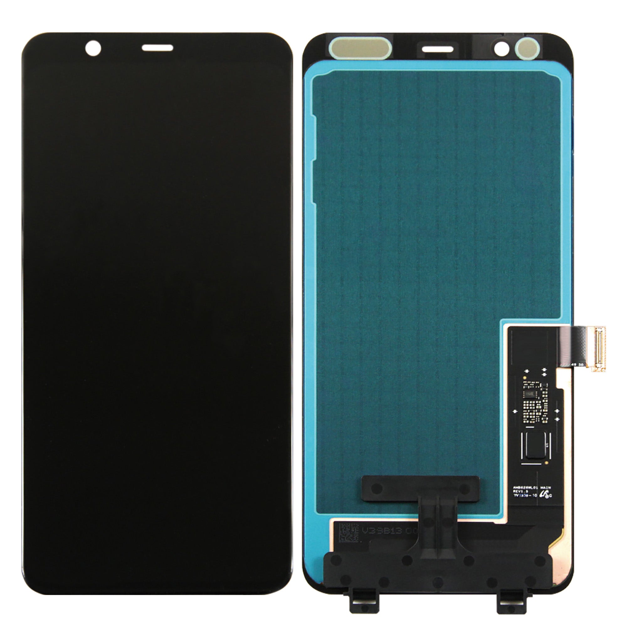 Google Pixel 4 XL Display And Digitizer Without Frame Just Black Soft-OLED