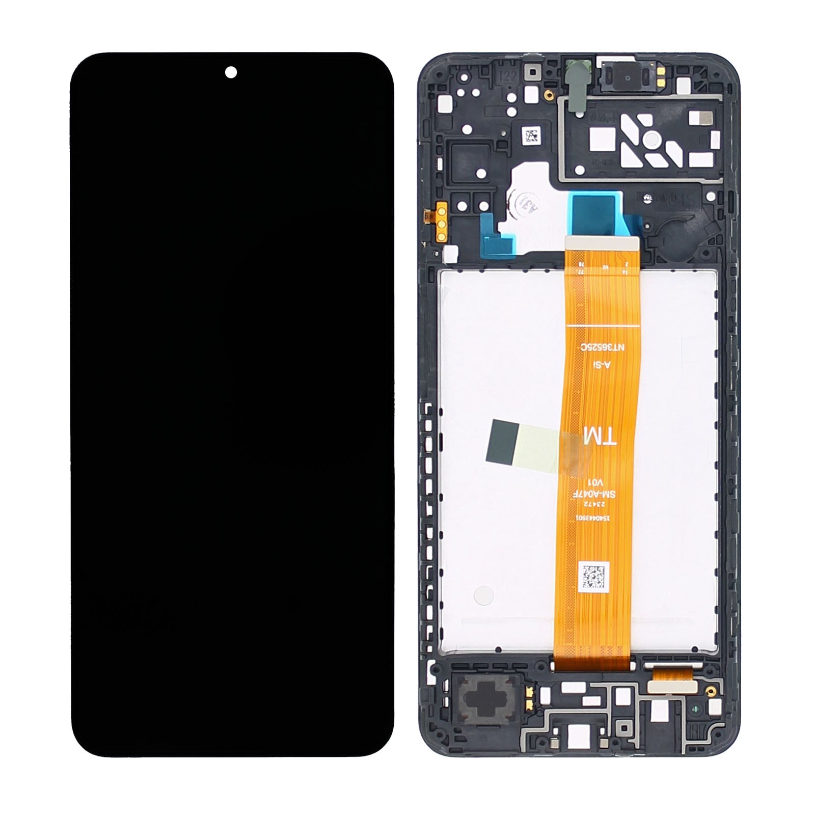 Samsung Galaxy A04s A047F Display And Digitizer With Frame Service Pack